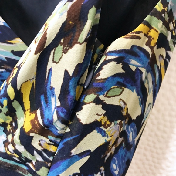 ANTHROPOLOGIE SILK OAK APPLE DRESS - Picture 7 of 8